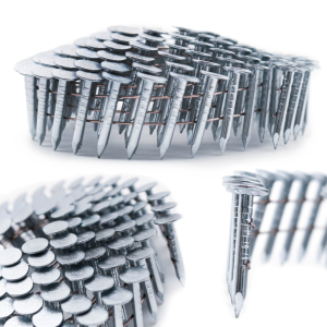 Gwoździe Papowe w zwojach 3,1x25,4mm Ocynk op. 7200szt. Dachowe