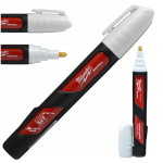 Marker Olejowy Inkzall wodoodporny - biały