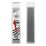 Wkłady do ołówka automatycznego - zestaw 6 szt. grafitowe