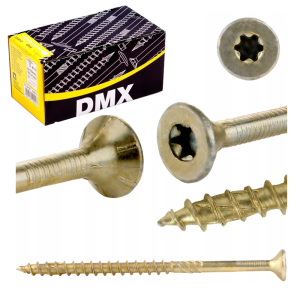 Wkręty ciesielskie do drewna TORX stożkowe - 4,5x70, op. 200 szt. Domax