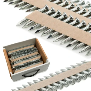 Gwoździe Ciesielskie Łączone Papierem 34° - 4,0x40 mm 1100szt.  Ocynk Anchor 